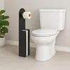 Relaxdays Toilettenpapierhalter freistehend, HxBxT: ca. Produktbild-Vorschau 3