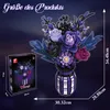 Flowers Bouquet Building Set, Rosenstrauß-Bausatz, Rosen Produktbild-Vorschau 6