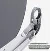 A close-up view of the mounting bracket and part of a satellite dish. Náhled obrázku produktu