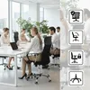Fotel biurowy wentylowany obrotowy krzesło biurowe XENOS Podgląd zdjęcia produktu 4