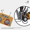 Mini RC Gabelstapler 1:64 2,4G, App & Fernbedienung, LED & Produktbild-Vorschau 7