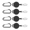 4 pièces Porte-clés extensible avec mousqueton - Support en Voir les images du produit 6