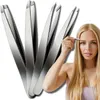 Set di 4 pinzette cosmetiche professionali in acciaio Anteprima dell’immagine prodotto 1
