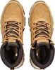 A top-down view of a pair of brown Dockers men's lace-up boots. Produktbild-Vorschau