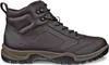 A side view of a brown leather hiking boot. Produktbild-Vorschau