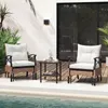 Ensemble de meubles de jardin en polyrotin COSTWAY, 5 Voir les images du produit 8