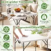 Table pliante COSTWAY carrée 86 x 85,5 cm, table de camping Voir les images du produit 4