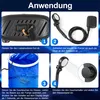 Tragbare Camping-Dusche 2400mAh, wiederaufladbar, LED Produktbild-Vorschau 3