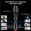 2000 Lumen LED Taschenlampe mit Zoom & USB-C, 3W COB, Produktbild-Vorschau 3