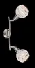 Globo Lighting LED Strahler Metall Nickel matt, 2x E14 LED Produktbild-Vorschau 14