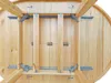 Runder Tisch Küchentisch Esstisch ausziehbar 103x103x75 Produktbild-Vorschau 11