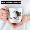 Trendation - Moo Kuh Tasse Geschenk für Landwirt Bauern Produktbild-Vorschau 2
