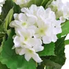 The Living Store Künstliche Hortensie mit Topf 60 cm Weiß Produktbild-Vorschau 2