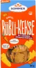The image shows the front packaging of a food product, specifically cookies, with prominent branding and product information. Produktbild-Vorschau