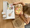 Pizzabackset Holz für Rollenspiele, Holzpizzaofen mit Produktbild-Vorschau 11