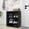 vidaXL Scarpiera nera 60x35x70 cm Materiale a base di legno Anteprima dell’immagine prodotto 10