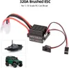 320A 2-3S Brushed ESC Drehzahlregler mit 5V / 2A BEC fš¹r Produktbild-Vorschau 1