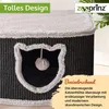Katzenhöhle Katzenbett Katzenhaus Sisal Schwarz zooprinz | Produktbild-Vorschau 7