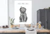 MuchoWow® Poster Zitat - Katze - Astronaut - Tiere 120x160 Produktbild-Vorschau 3