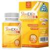 A product bottle and its packaging box for SlimEXin Morning dietary supplement. Produktbild-Vorschau
