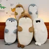 Plüsch Robbe 70 cm – Kuscheltier Robbe Kissen weich Braun Produktbild-Vorschau 8
