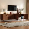 Merax TV Lowboard TV-Schrank mit 4 Türen und 2 Staufächer,  Produktbild-Vorschau 2