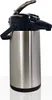 A stainless steel airpot with a black lid and handle. Produktbild-Vorschau