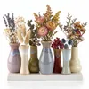 Handgefertigte kleine Keramik Deko Blumenvasen Set aus 7 Produktbild-Vorschau 2