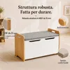 ALVIX - Cassetta portaoggetti NESTA 1, panchina per bambini Anteprima dell’immagine prodotto 6