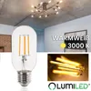 LUMILED 6 ks LED žárovek E27 T45 tyčový tvar 4 W nahrazuje Náhled obrázku produktu 3