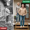 Terrassentreppe aus Lärche Treppe Stufen Wangentreppe Produktbild-Vorschau 5