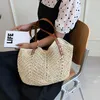 1 Strohtasche für Damen aus hochwertigem, handgewebtem Produktbild-Vorschau 7