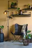 Light & Living Wandregal Maddison aus Metall Holzoptik Produktbild-Vorschau 5