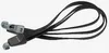 A product shot of black bungee cords with hooks on a white background. Anteprima dell’immagine prodotto