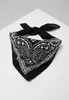 Urban Classics, uni bandana, 3-pack, zwart, standaard Productafbeelding-voorbeeld 7