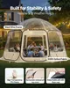 Tenda pop-up a bolla VEVOR, 458 x 432 x 230 cm, tenda da Anteprima dell’immagine prodotto 3