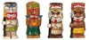 Mel-O-Design 2033 Tiki Keramik Cocktail Becher 4er Set ca. Produktbild-Vorschau 1