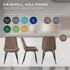ML-Design Esszimmerstühle 6er Set, Braun, Sitzfläche aus Produktbild-Vorschau 7