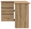 vidaXL Eckschreibtisch Artisan-Eiche 145x100x76 cm Produktbild-Vorschau 5