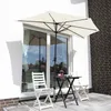 Sekey Balkonschirm Halbrund 270 cm – Sonnenschirm mit Produktbild-Vorschau 2