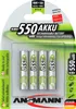 Ansmann Blister 4 X Accu, AAA, 550 mAh, AAA / HR03, Podgląd zdjęcia produktu 1