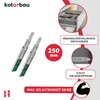 Product marketing image showing drawer slides and highlighting features. Produktbild-Vorschau