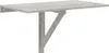 A wall-mounted folding table with a concrete gray finish. Náhled obrázku produktu