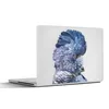 MuchoWow® Laptop Aufkleber Sticker Cover Kakadu - Blau - Produktbild-Vorschau 1