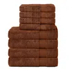 Komfortec 8er Handtuch Set aus 100% Baumwolle, 4 Badetücher Produktbild-Vorschau 1