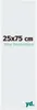 A vertical banner with text and a logo. Produktbild-Vorschau