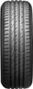 A close-up, straight-on view of a car tire tread. Podgląd zdjęcia produktu