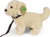 RAPPA Peluche cane golden retriever in piedi con guinzaglio Anteprima dell’immagine prodotto 3