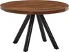 Stolik kawowy  60x60x35 cm lite drewno sheesham / metal Podgląd zdjęcia produktu 6
