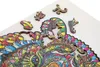 Puzzle en bois Tigre 130 pièces. Voir les images du produit 12